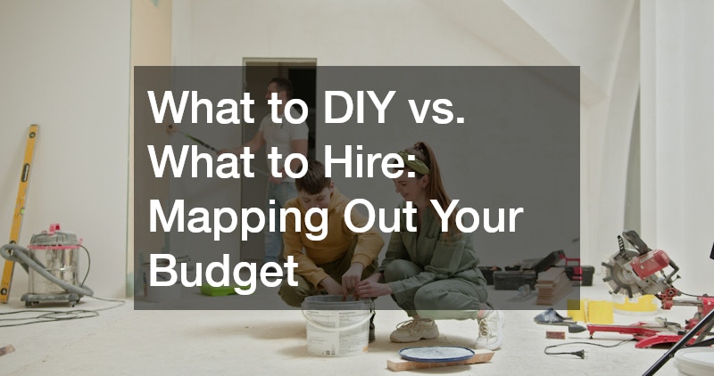 What to DIY vs. What to Hire  Mapping Out Your Budget